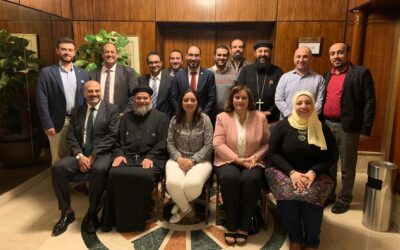 مؤسسة مبادرة أصواتهن للسلام تشارك في اجتماع زملاء مركز كايسيد الدولي في مصر