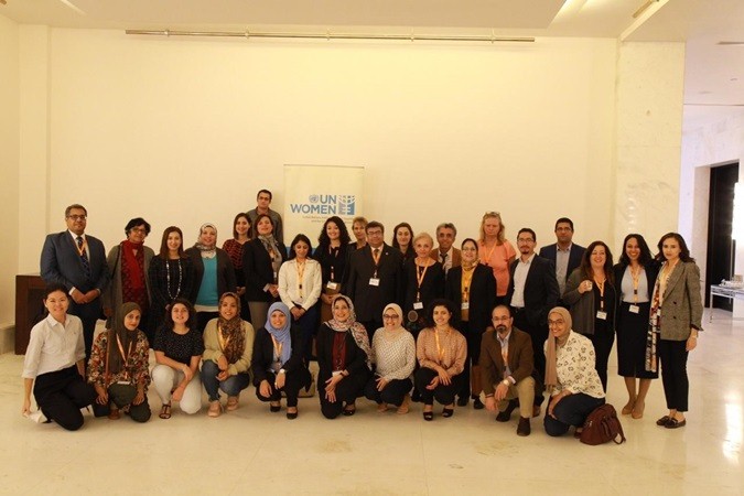 Participants of the North Africa Dialogue on Child Marriage and Female Genital Mutilation/Cutting. Photo: UN Women/Emad Karim Participants of the North Africa Dialogue on Child Marriage and Female Genital Mutilation/Cutting. Photo: UN Women/Emad Karim